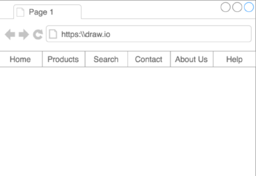 Steps for creating a wireframe, using draw.io: Using Draw Io For Mockups Jon Wood
