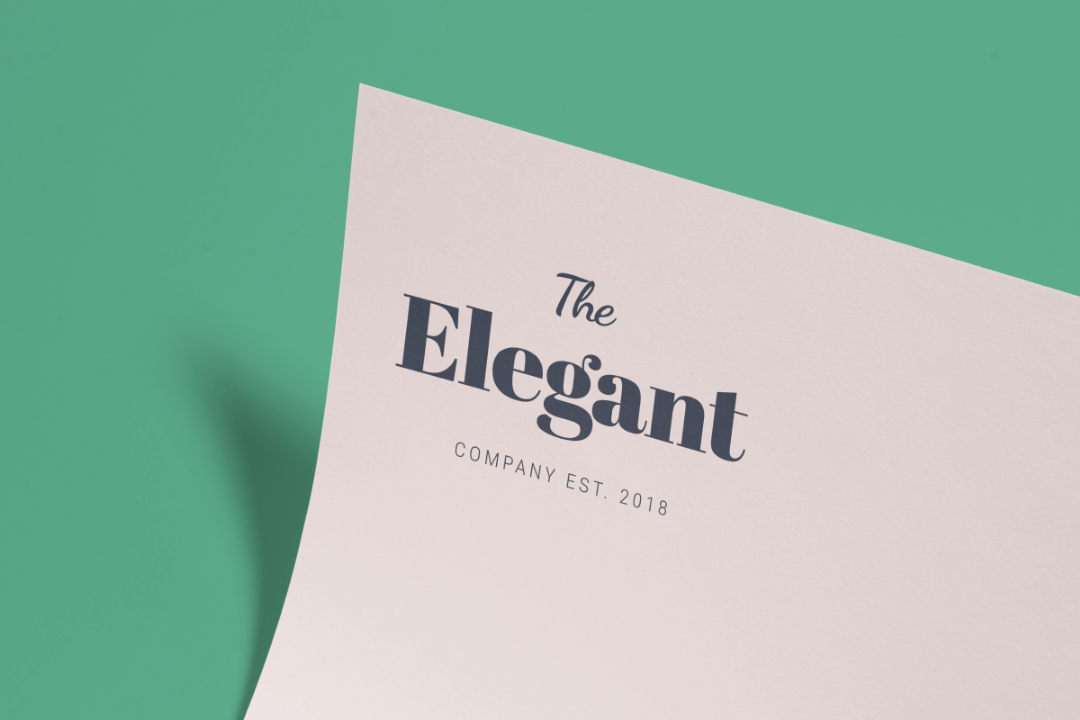 Paper pressed logo mockup psd to showcase your logo in a realistic look. Closeup Paper Logo Mockup Scene