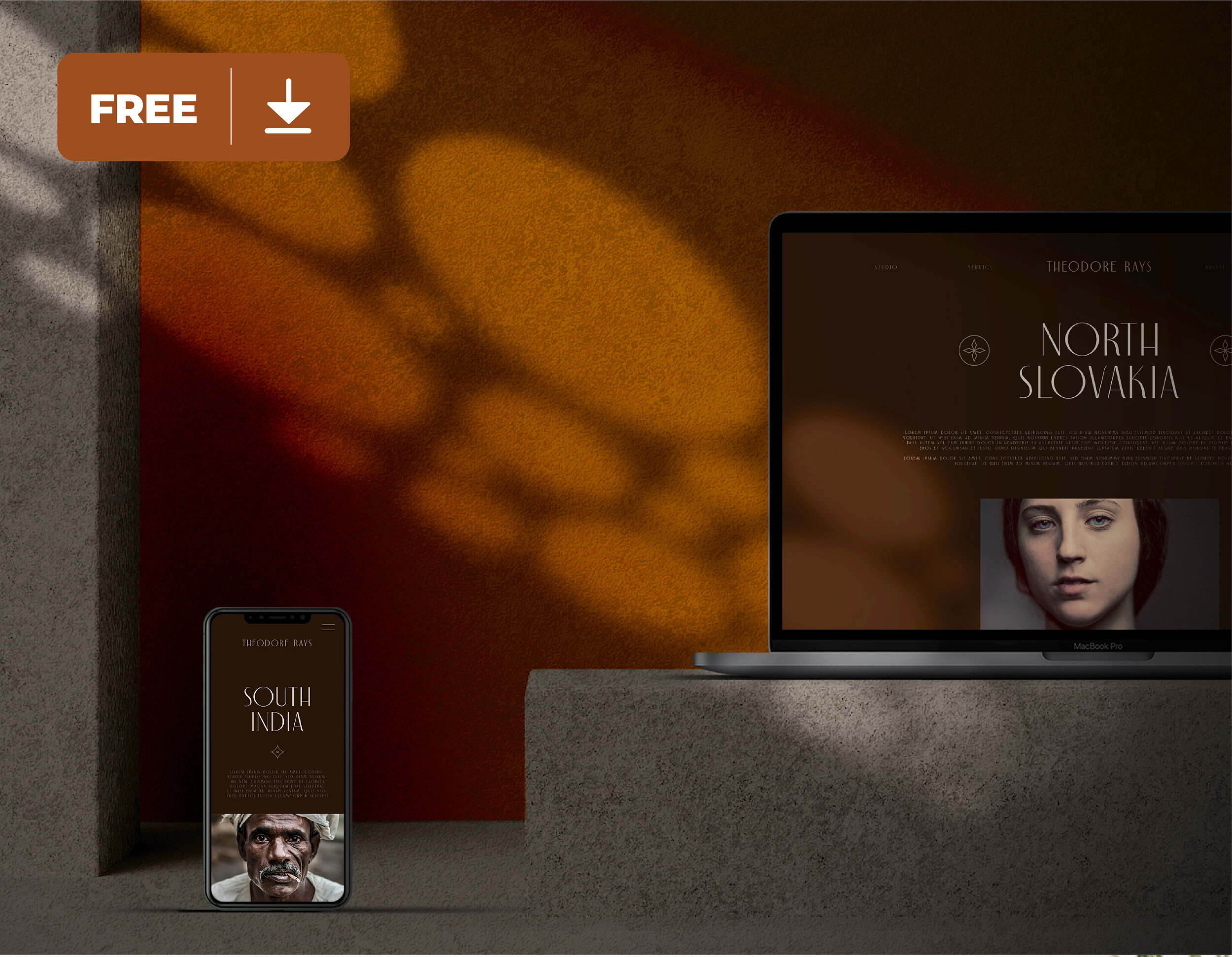 Colorful realistic iphone x mockup free psd. Apple Devices In Dark Mode Mockup Freebie Harmonais Visual