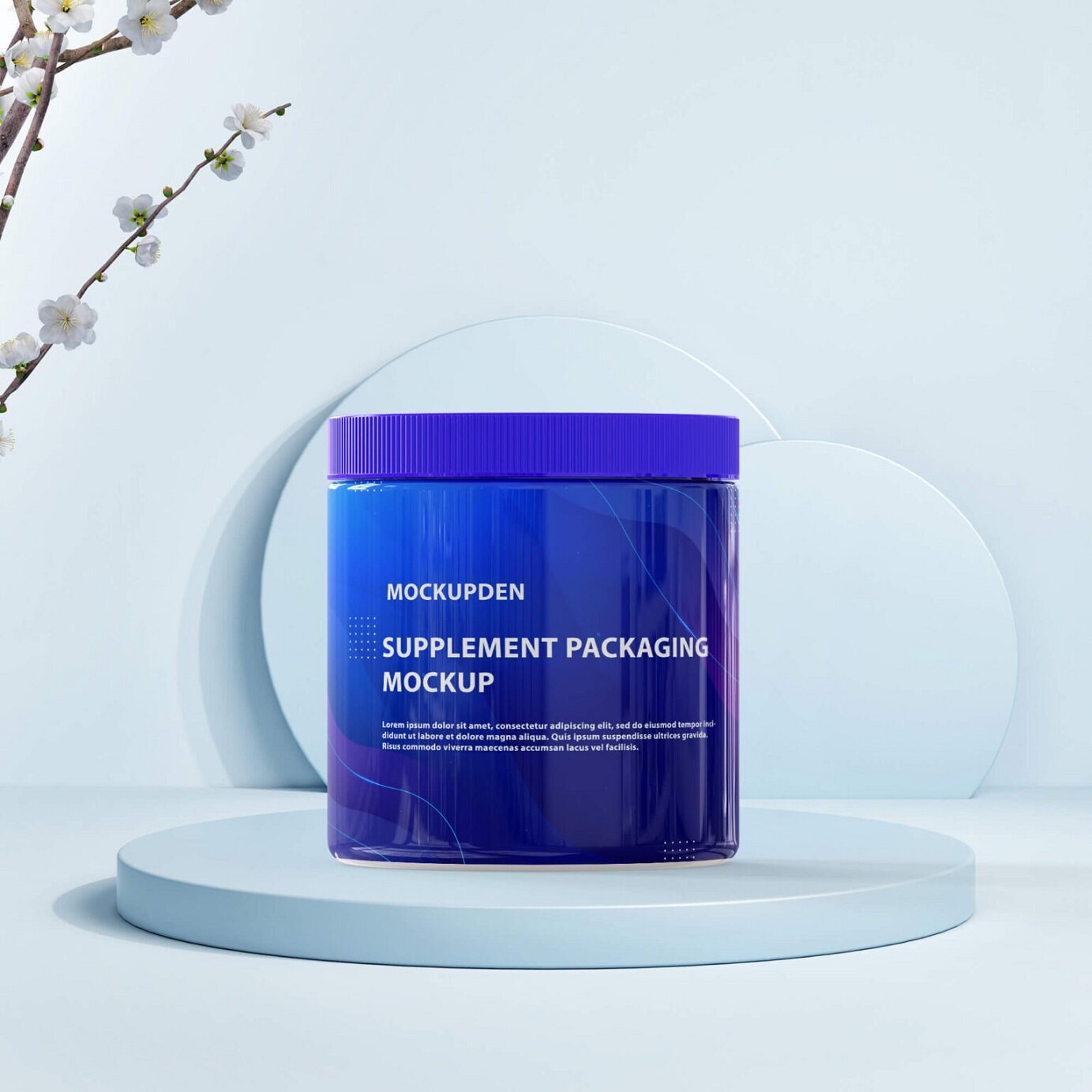 3 free black plastic jar mockups. Best Free Supplement Bottle Packaging Mockup Psd Template