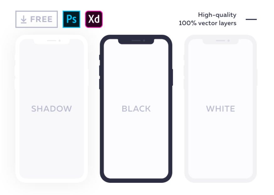 12 free iphone mockup resource · 1. 42 Best Iphone X Iphone Xs Max Mockups For Free Download Psd Sketch Png By Trista Liu Hackernoon Com Medium