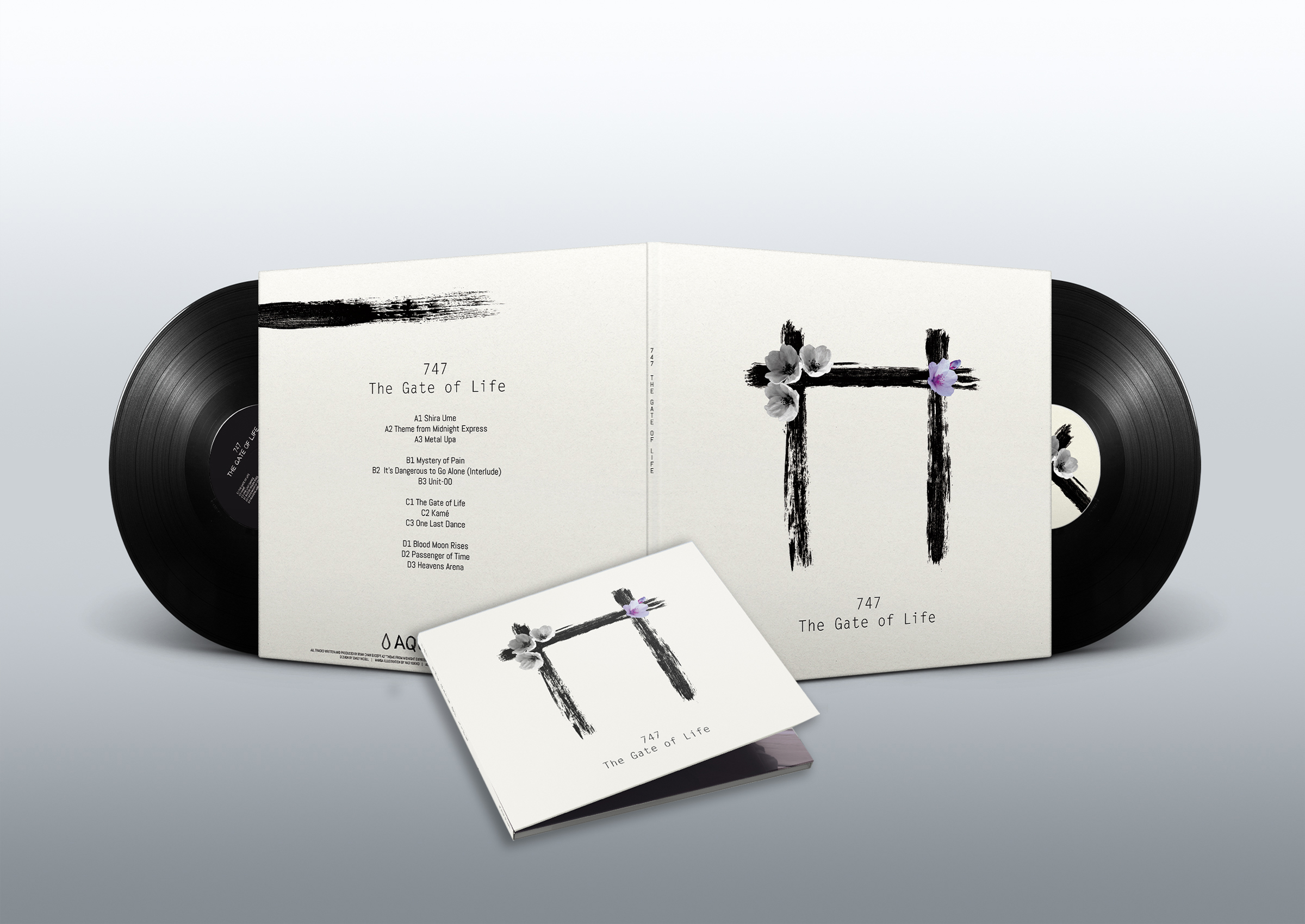 In this post, we have collected of best vinyl record mockup templates that's useful for branding and. 747 The Gate Of Life The Debut Album From Canadian Dj Producer 747 Aquaregia