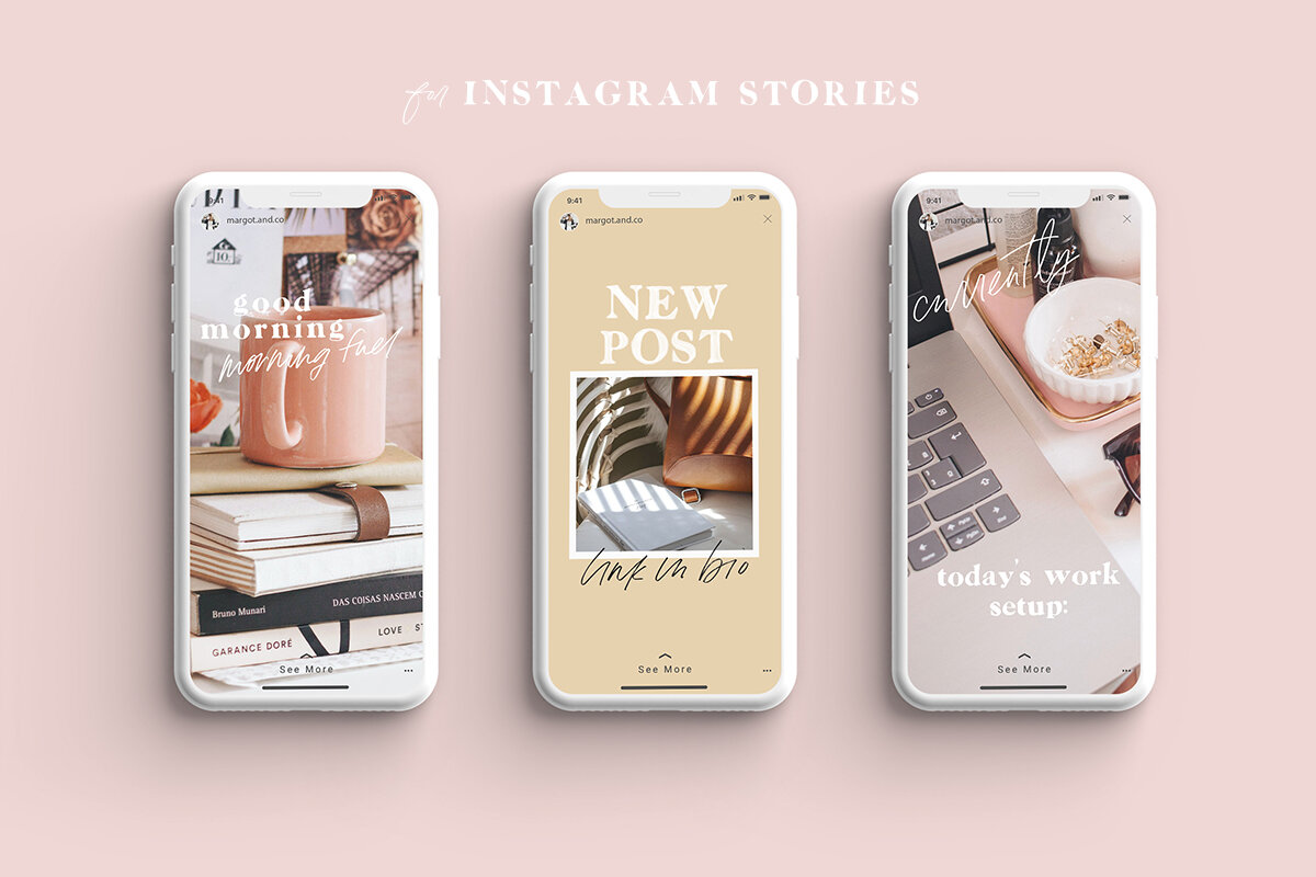 Psd mockup templates are very essential for designers to showcase their branding creatively. Social Png S For Instagram Stories Margot Co
