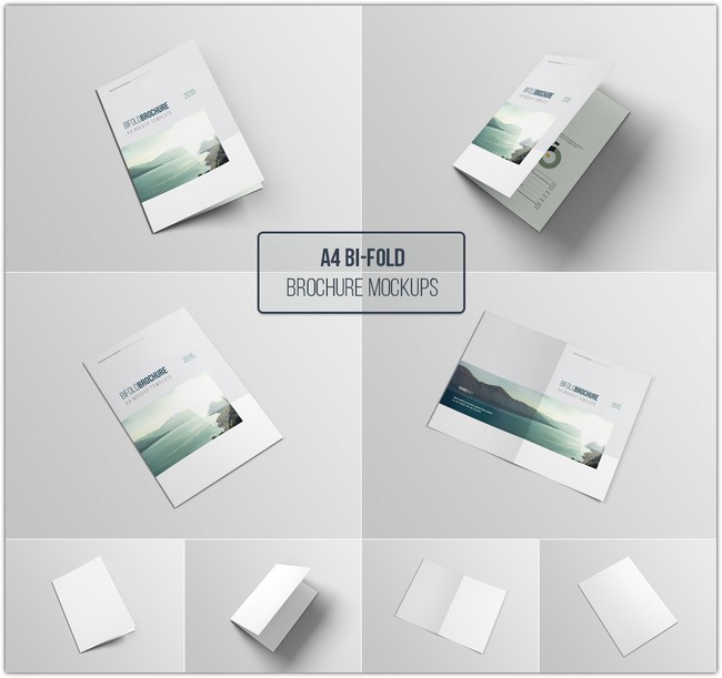 This is a downloadable psd file brought to you by pixeden. 16 Best Bi Fold Brochure Mockups Psd Templates By Vaibhav Ghodke Medium