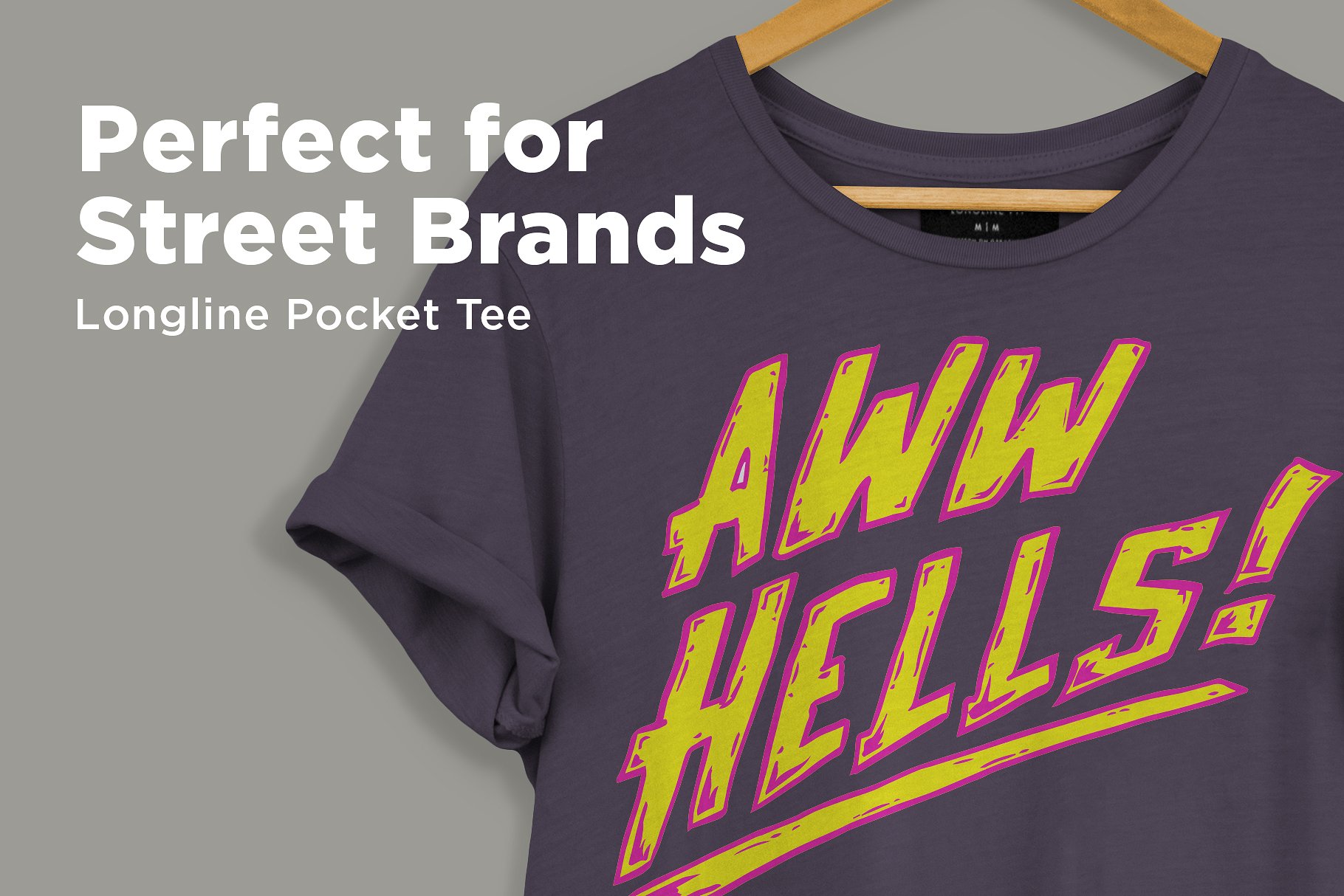 We are sharing a free short sleeves longline tee mockup with pocket hanging on a hanger. Free Longline T Shirt Mockup 2018 Graphic Design Nashville Tn Logo Design Web Design Full Service Printing