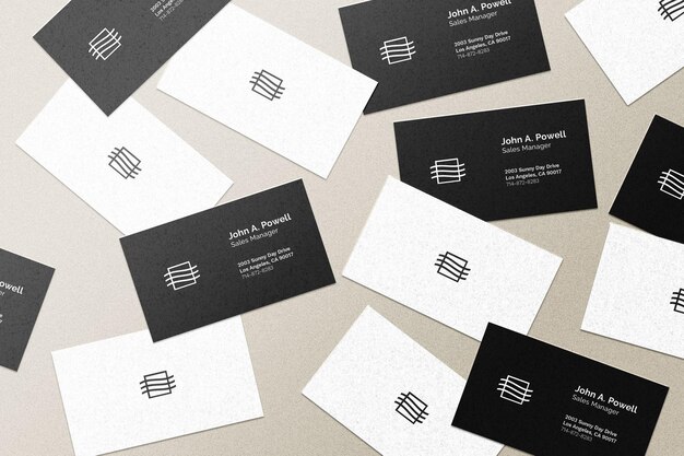 12+ Download Floating Business Card Mockup Free&nbsp;Psd