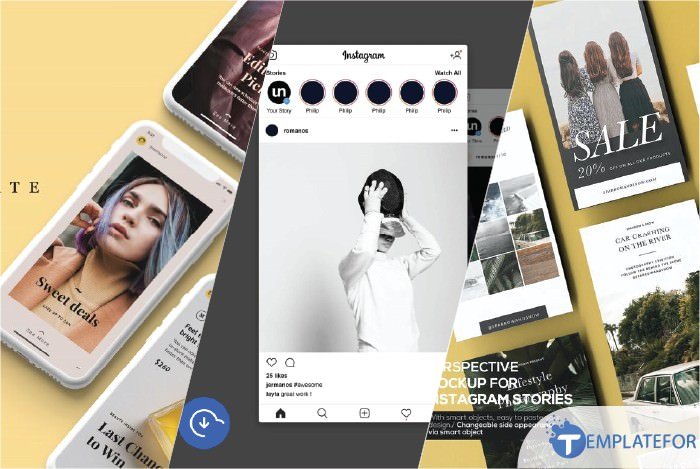 38+ Download Stories Instagram Mockup&nbsp;Psd