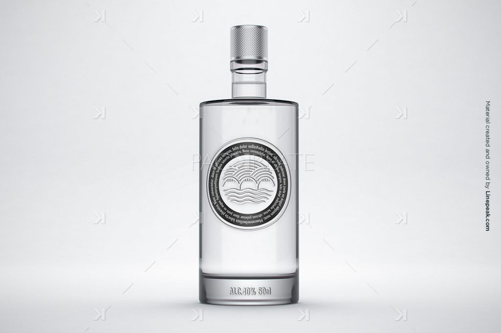 24+ Download Gin Bottle Mockup Psd&nbsp;Free