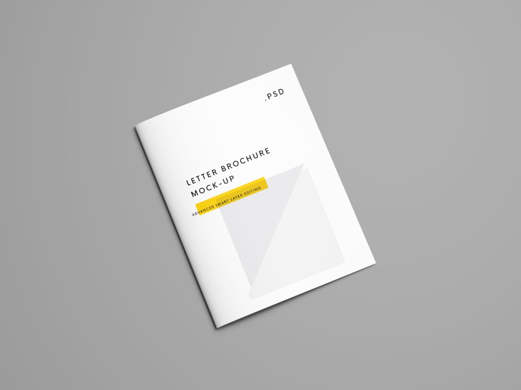 50+ Download Us Letter Mockup&nbsp;Psd