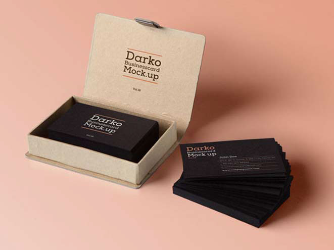 27+ Download Behance Business Card Mockup&nbsp;Psd