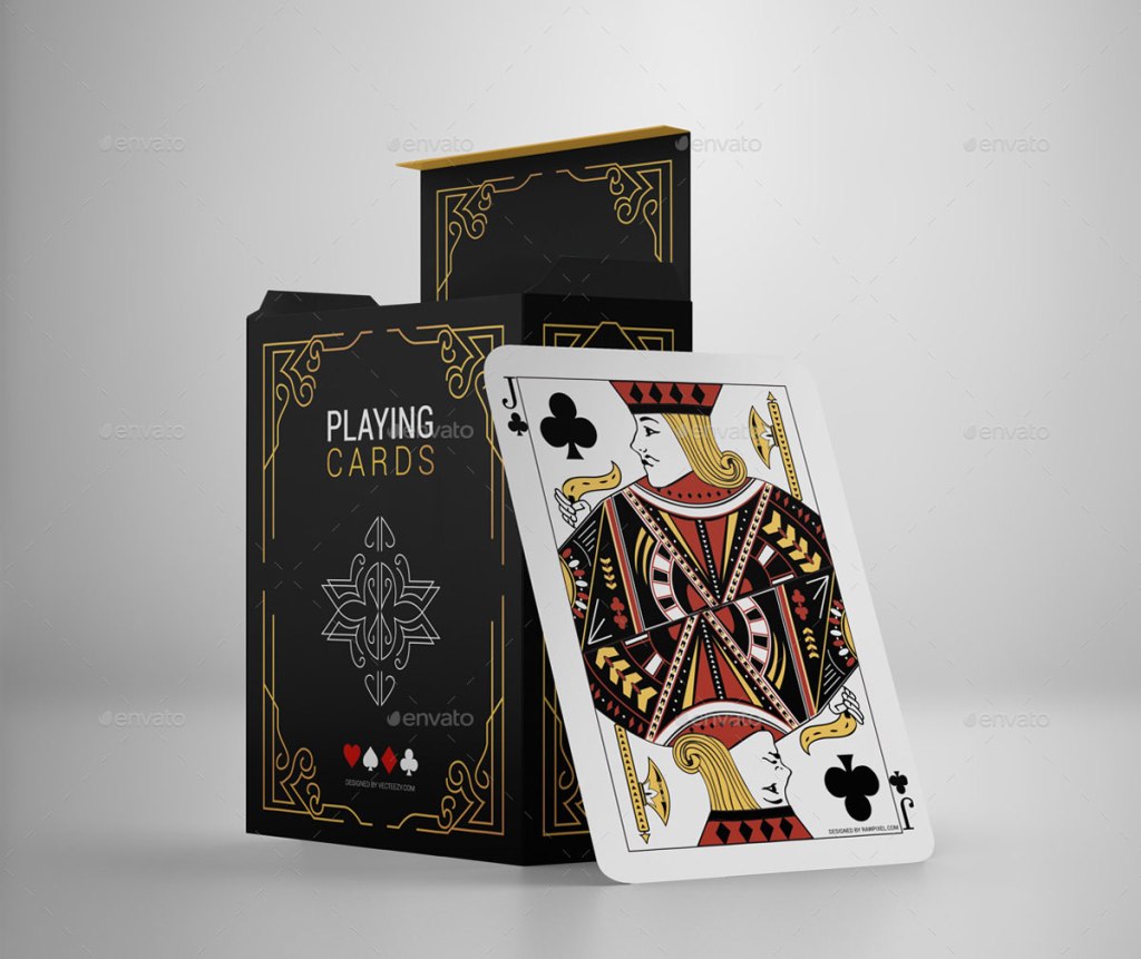 13+ Download Playing Cards Mockup&nbsp;Psd