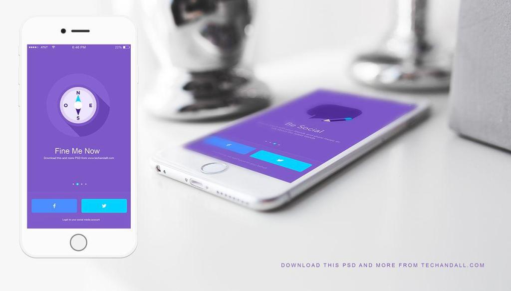 43+ Download App Mockup Free&nbsp;Psd