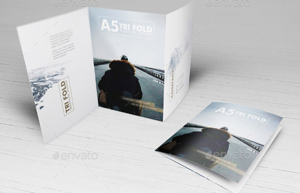 22+ Download A5 Brochure Mockup Free&nbsp;Psd