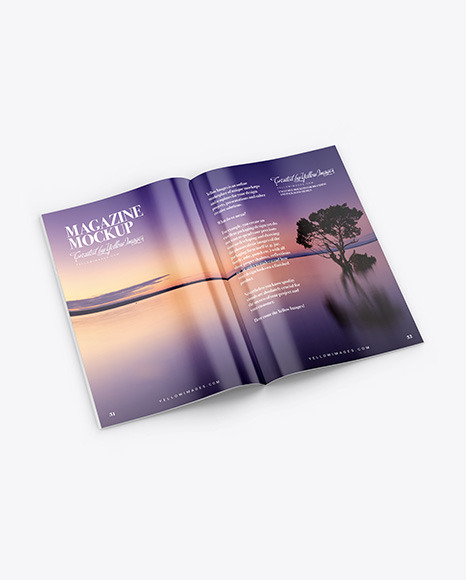 46+ Download Glossy Magazine Mockup&nbsp;Psd
