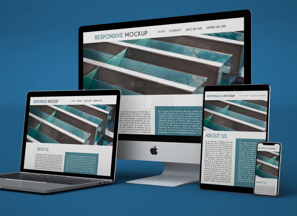 32+ Download Perspective Website Mockup Free&nbsp;Psd