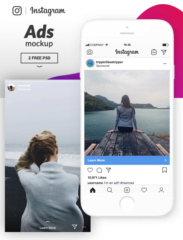 42+ Download Feed Instagram Mockup Free&nbsp;Psd
